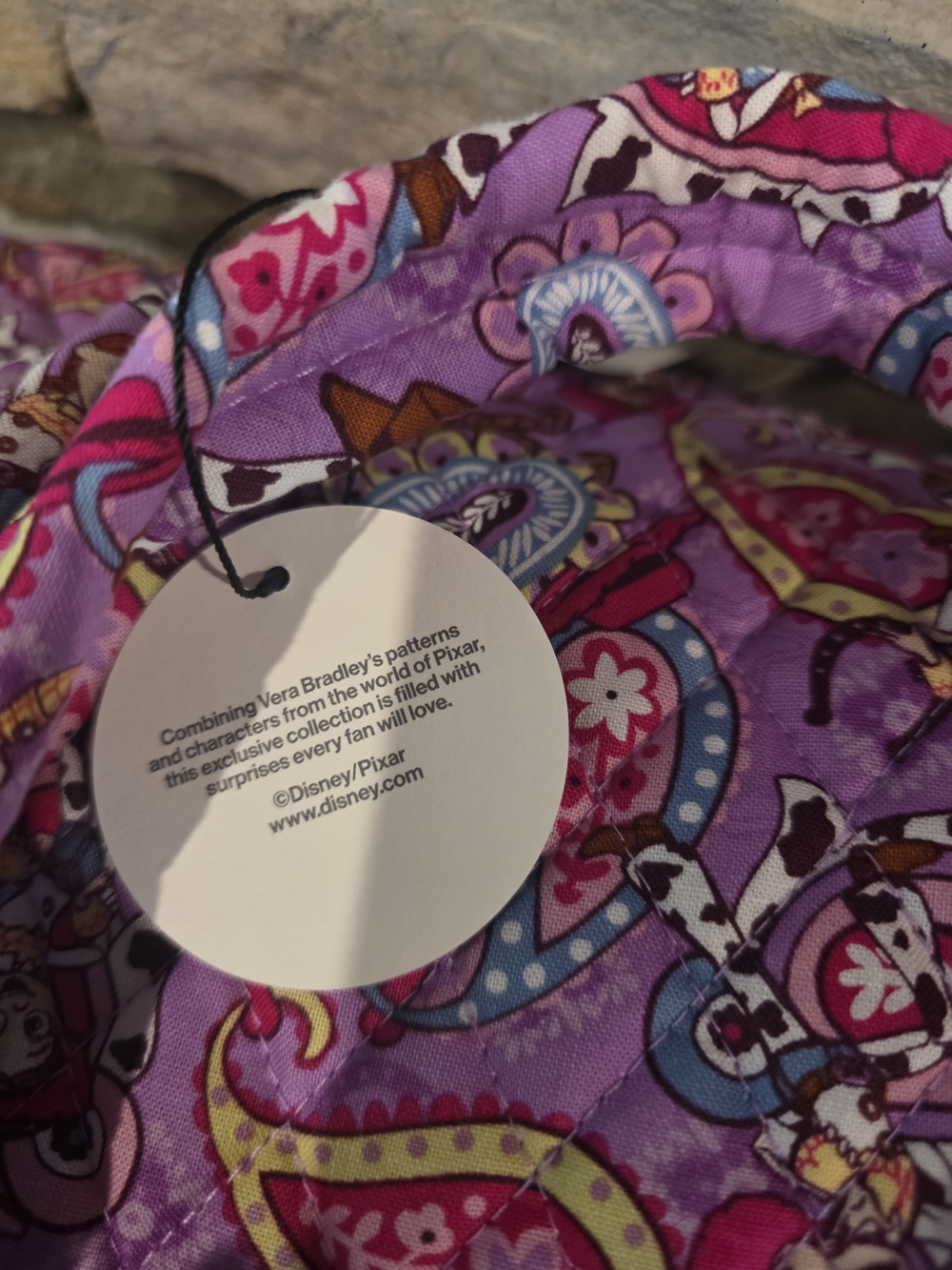 Vera Bradley Toy Story Rodeo Quilted Travel Weekender Bag-NWT - Picture 4 of 6